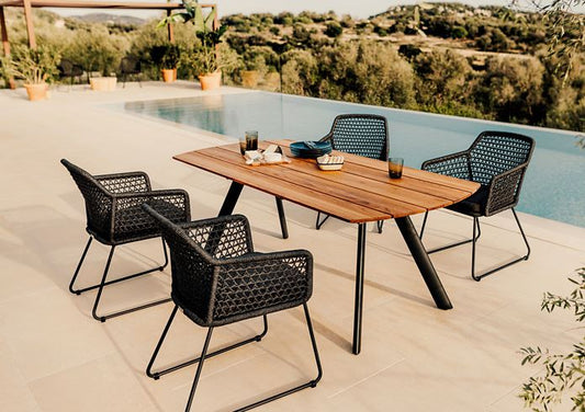 Gartentisch "Nolan" von Niehoff Garden Teak, Aluminium