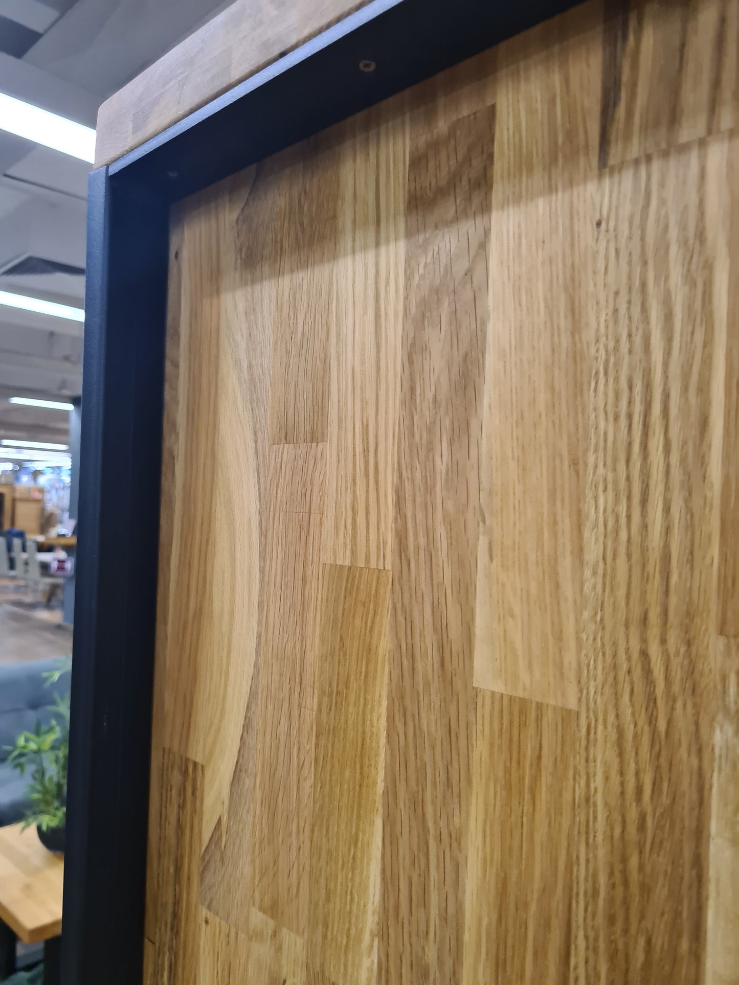 Vitrine "Oslo" - Eiche massiv geölt