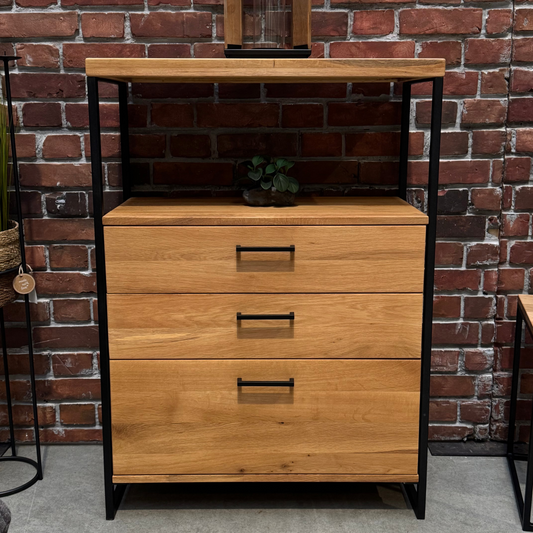 Kommode "Oslo" I Eiche Massiv