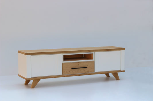 Lowboard „Petar" white