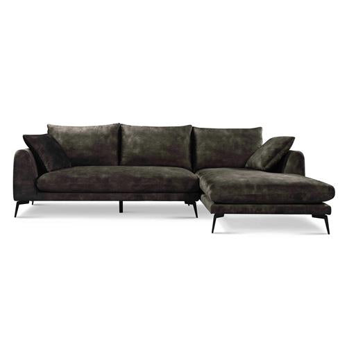 Polstergarnitur Nottingham – Modernes Ecksofa mit Lounge & Daunenkomfort