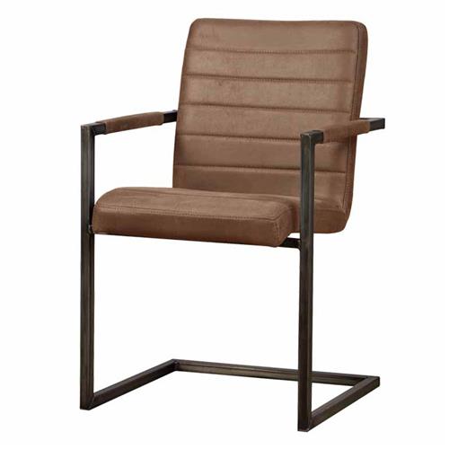 Esszimmerstuhl „Rocca" - bull cognac