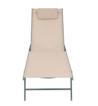 BEST „Travis" – Sonnenliege terracotta