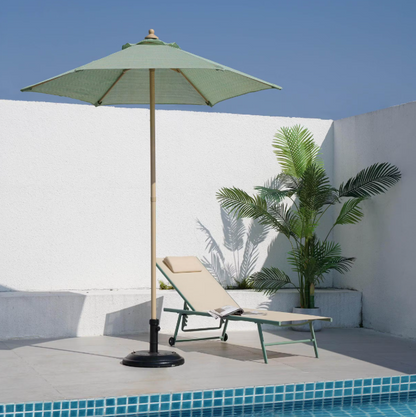 BEST „Travis" – Sonnenliege terracotta