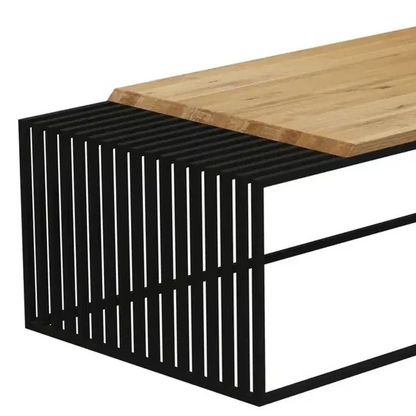 Couchtisch "Paula" Wildeiche geölt