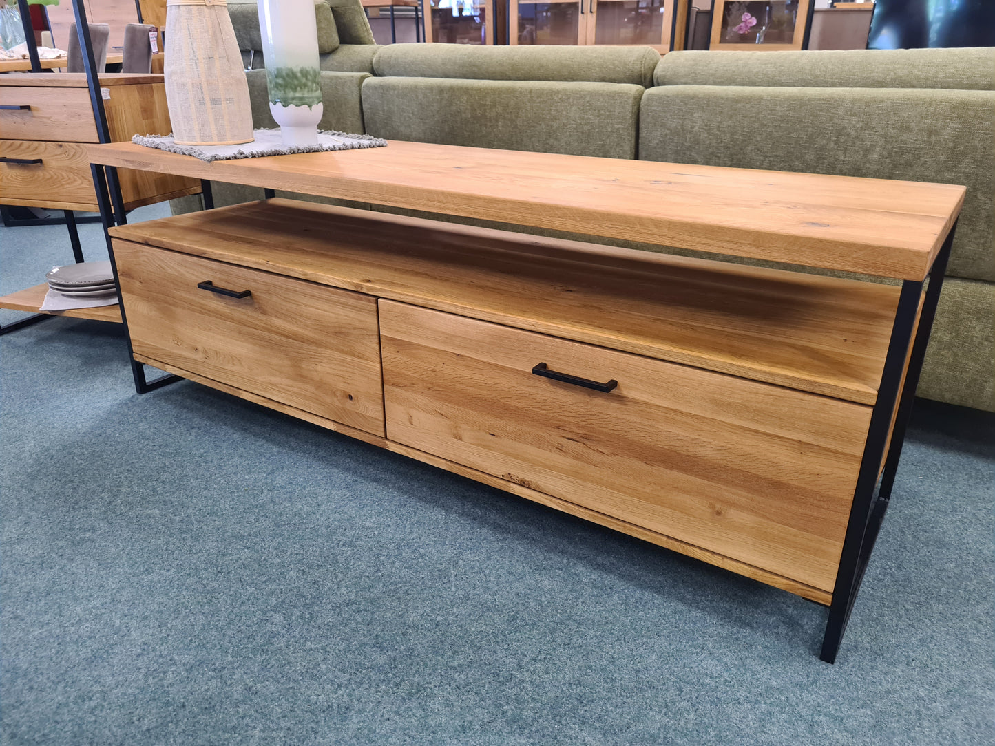 TV-Element "Oslo" Eiche massiv in verschiedenen Größen und 2 Varianten