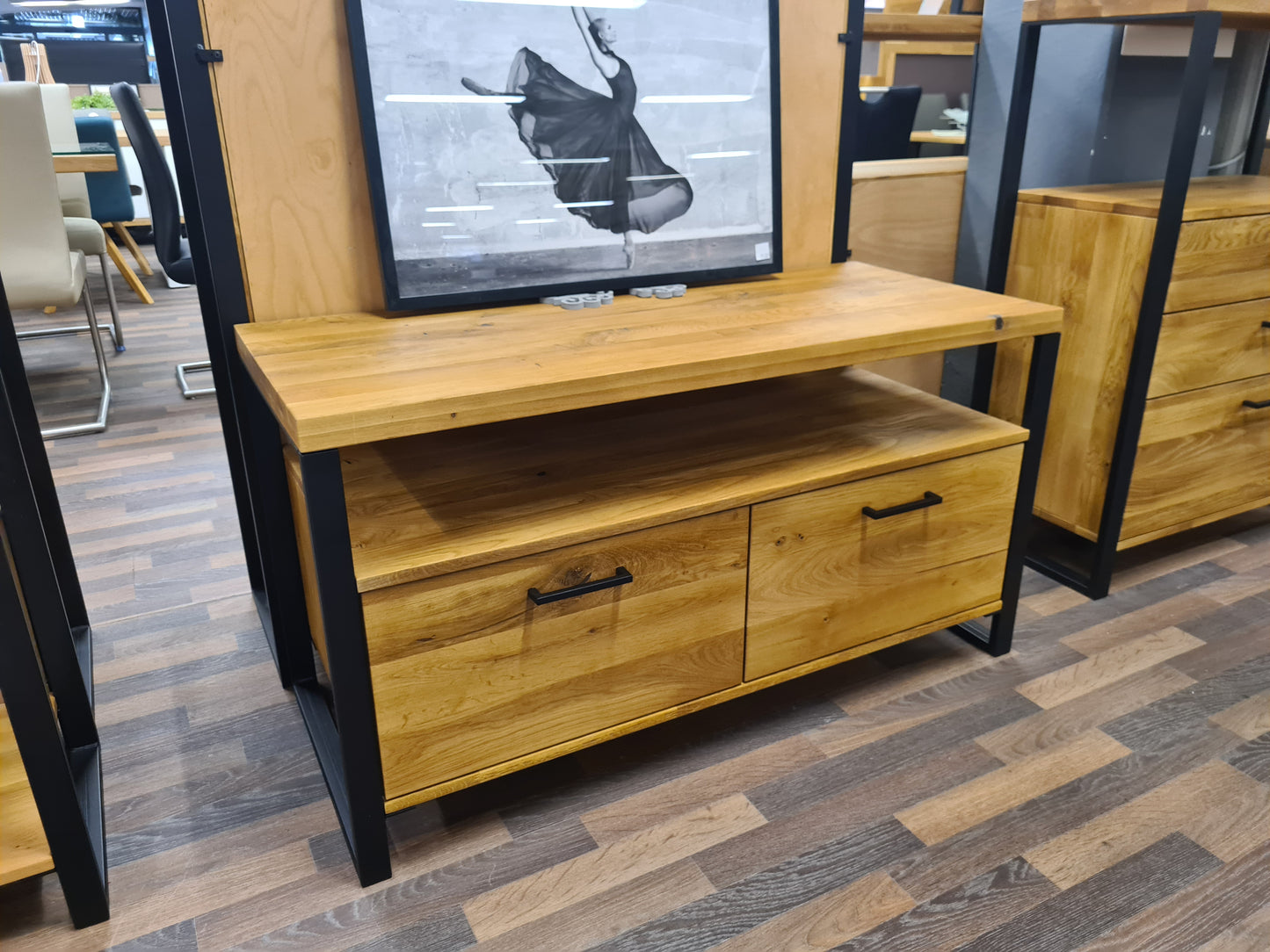 TV-Element "Oslo" Eiche massiv in verschiedenen Größen und 2 Varianten