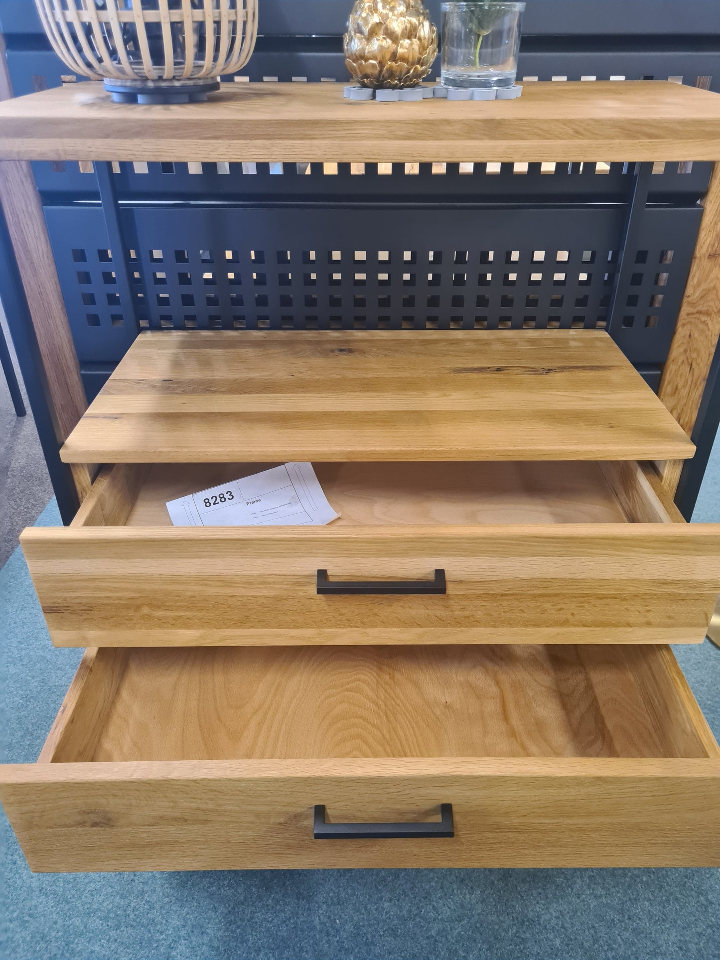 Kommode "Oslo" - Eiche Massiv geölt, in 3 Ausstattungsmerkalen und 2 Varianten