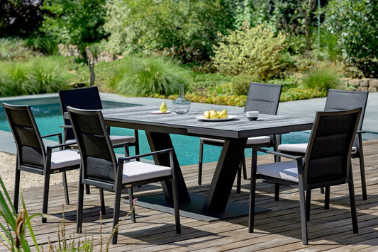 Niehoff Garden Gartenstuhl Nancer , Aluminium anthrazit