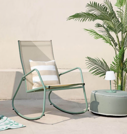 Schaukelstuhl „Brody" von BEST grün