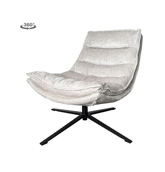 Venice Sessel - fabric BMG806 beige (drehbar)