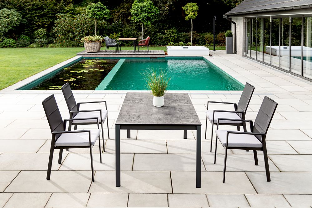 Niehoff Garden Gartenstuhl Nancer , Aluminium anthrazit