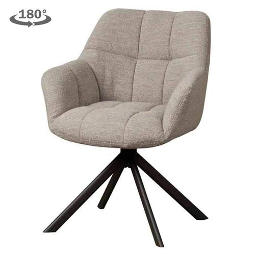 Esszimmerstuhl „Alba" mit Armlehnen (drehbar)