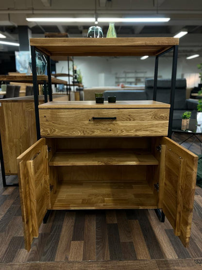 Kommode "Oslo" - Eiche Massiv geölt, in 3 Ausstattungsmerkalen und 2 Varianten