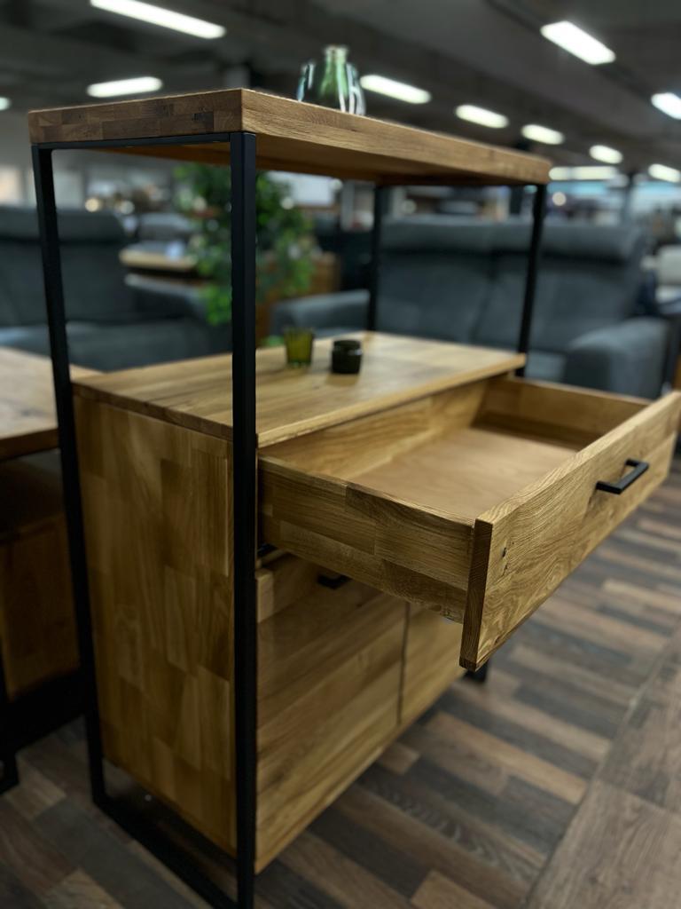 Kommode "Oslo" - Eiche Massiv geölt, in 3 Ausstattungsmerkalen und 2 Varianten
