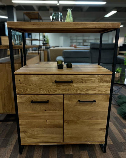 Kommode "Oslo" - Eiche Massiv geölt, in 3 Ausstattungsmerkalen und 2 Varianten