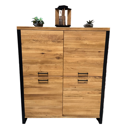 Highboard "Oslo" I Eiche massiv