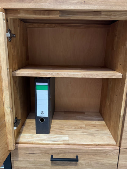 Highboard "Oslo" I Eiche massiv