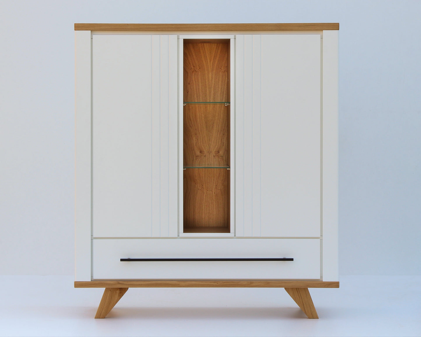 Highboard „Petar" white 125