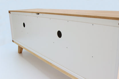 Lowboard „Petar" white