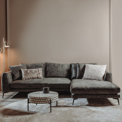 Polstergarnitur Nottingham – Modernes Ecksofa mit Lounge & Daunenkomfort