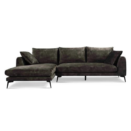 Polstergarnitur Nottingham – Modernes Ecksofa mit Lounge & Daunenkomfort