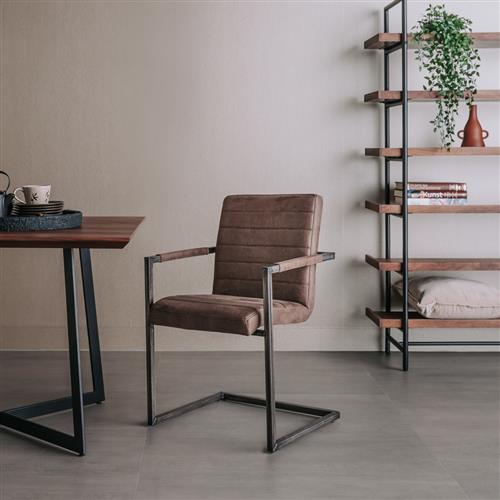 Esszimmerstuhl „Rocca" - bull cognac