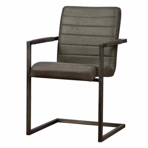 Esszimmerstuhl „Rocca" - bull anthracite