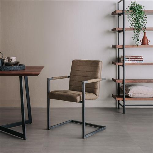 Esszimmerstuhl „Rocca" - bull cognac