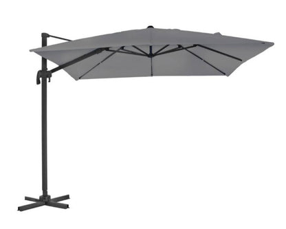 "Linz" Ampelschirm Anthrazit/Grau