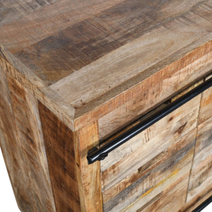 Sideboard >Tucson< aus Mangoholz & Metall - 150cm