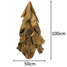 Laden Sie das Bild in den Galerie-Viewer, Tannenbaum aus Teakholz - versch. Größen
