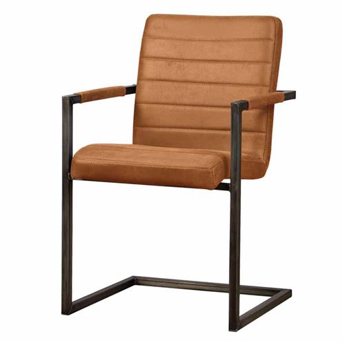 Esszimmerstuhl „Rocca" - bull cognac