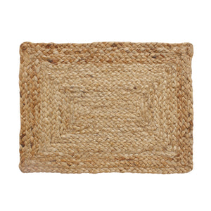 Tischset Platzset aus Jute rechteckig natur 40x30cm