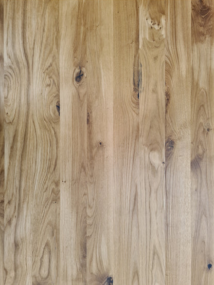 Tischplatten Eiche geölt mit gerader Kante verschiedene Größen und Stärken