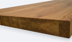 Tischplatten Eiche geölt mit gerader Kante verschiedene Größen und Stärken