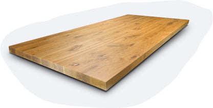 Tischplatten Eiche geölt mit gerader Kante verschiedene Größen und Stärken