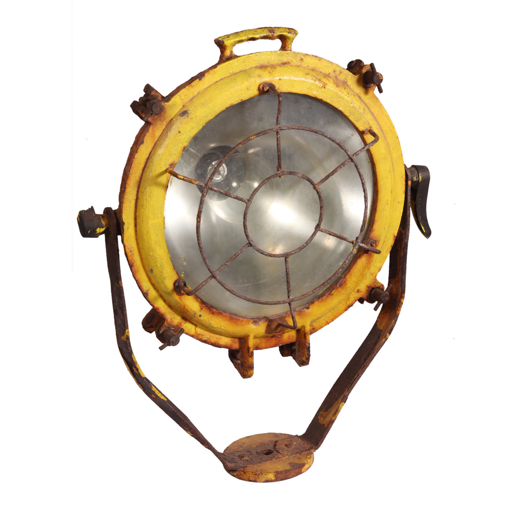 Leuchte >Captain< Vintage Lampe Original Stahler vom Schiff - versch.Farben